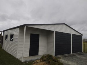 Garaż blaszany 9m x 6m