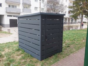 Wiata śmietnikowa 1,5m x 2m