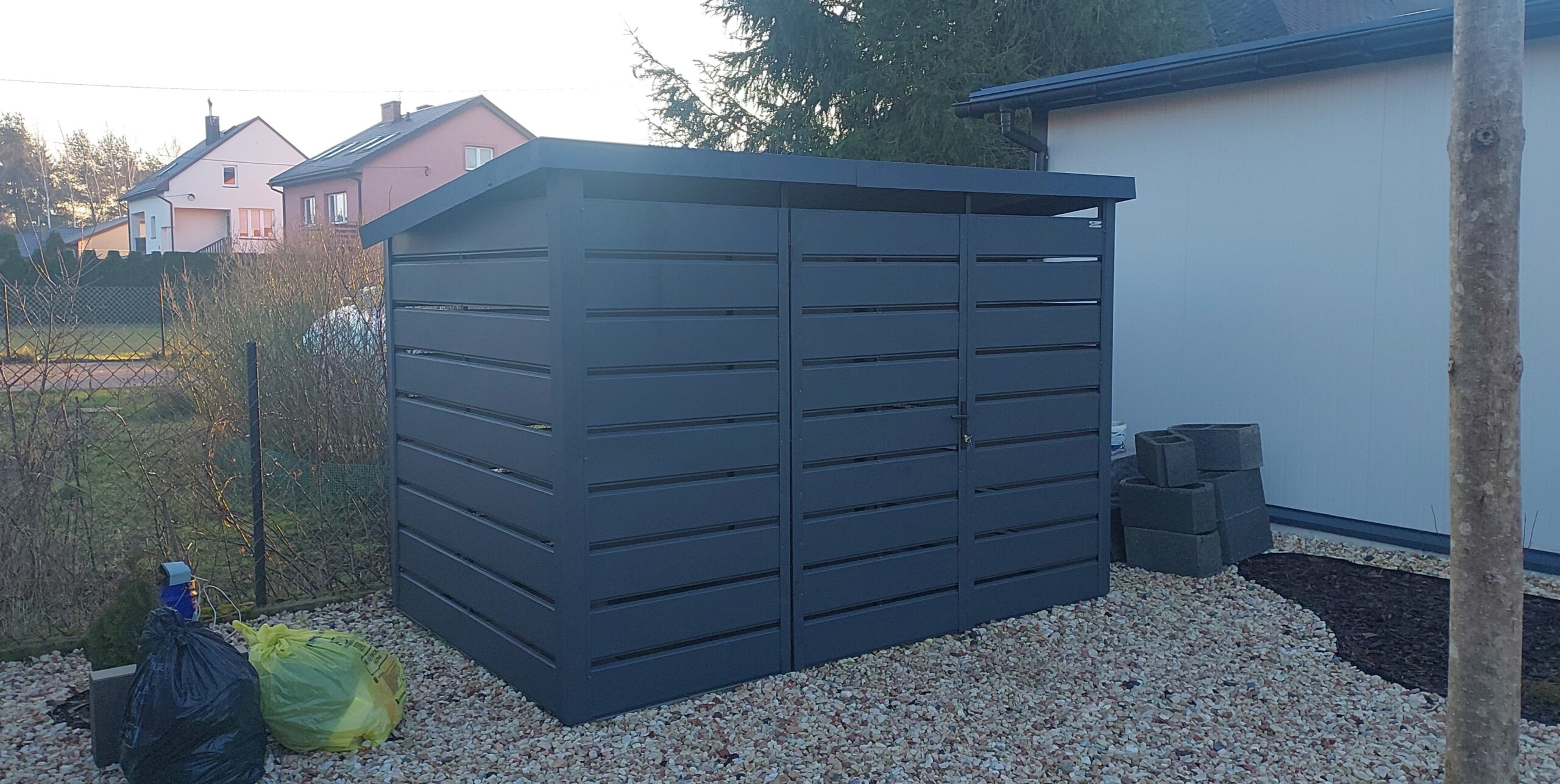 Wiata śmietnikowa 3m x 2m