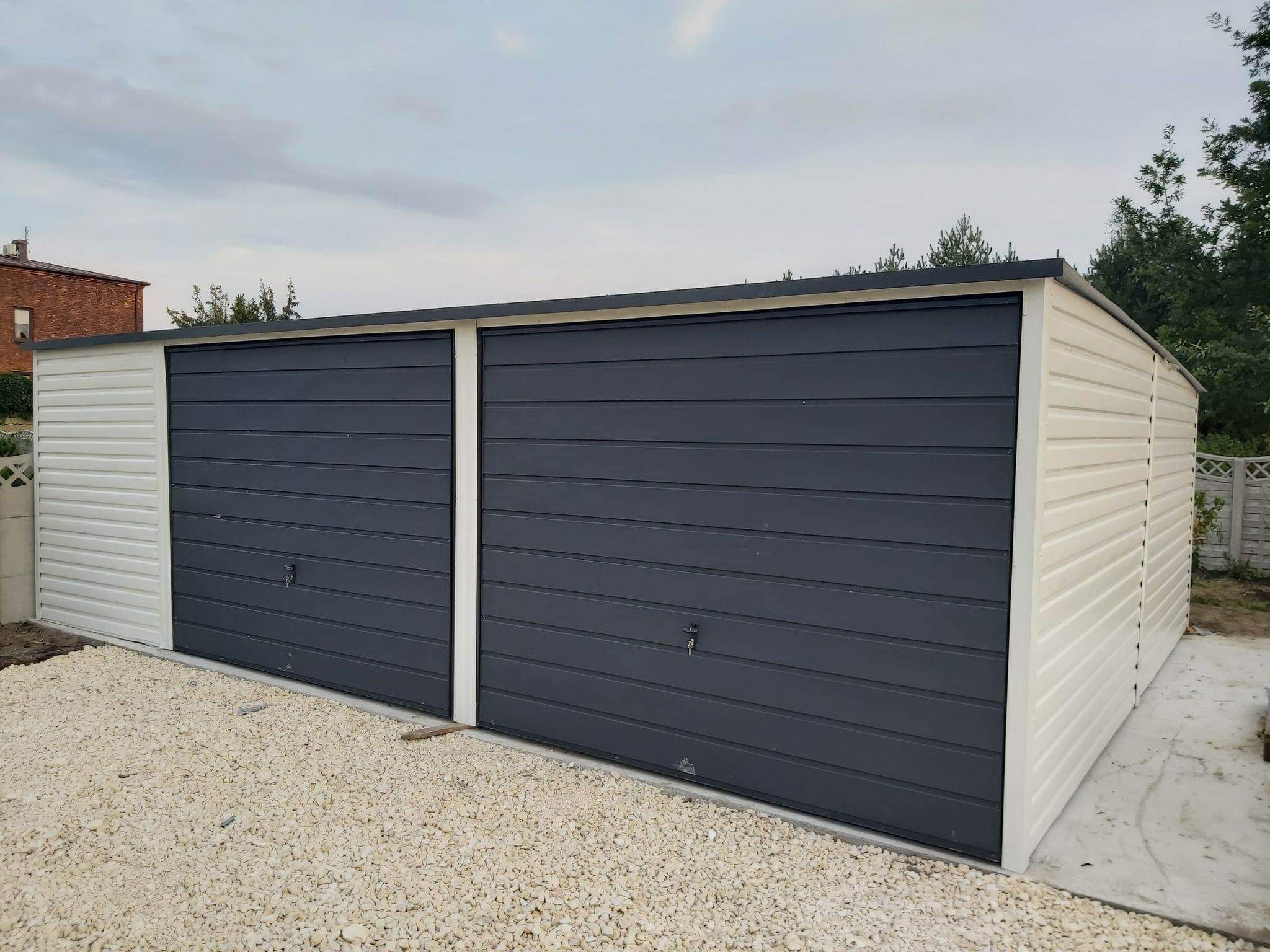 Garaż blaszany 8m x 6m